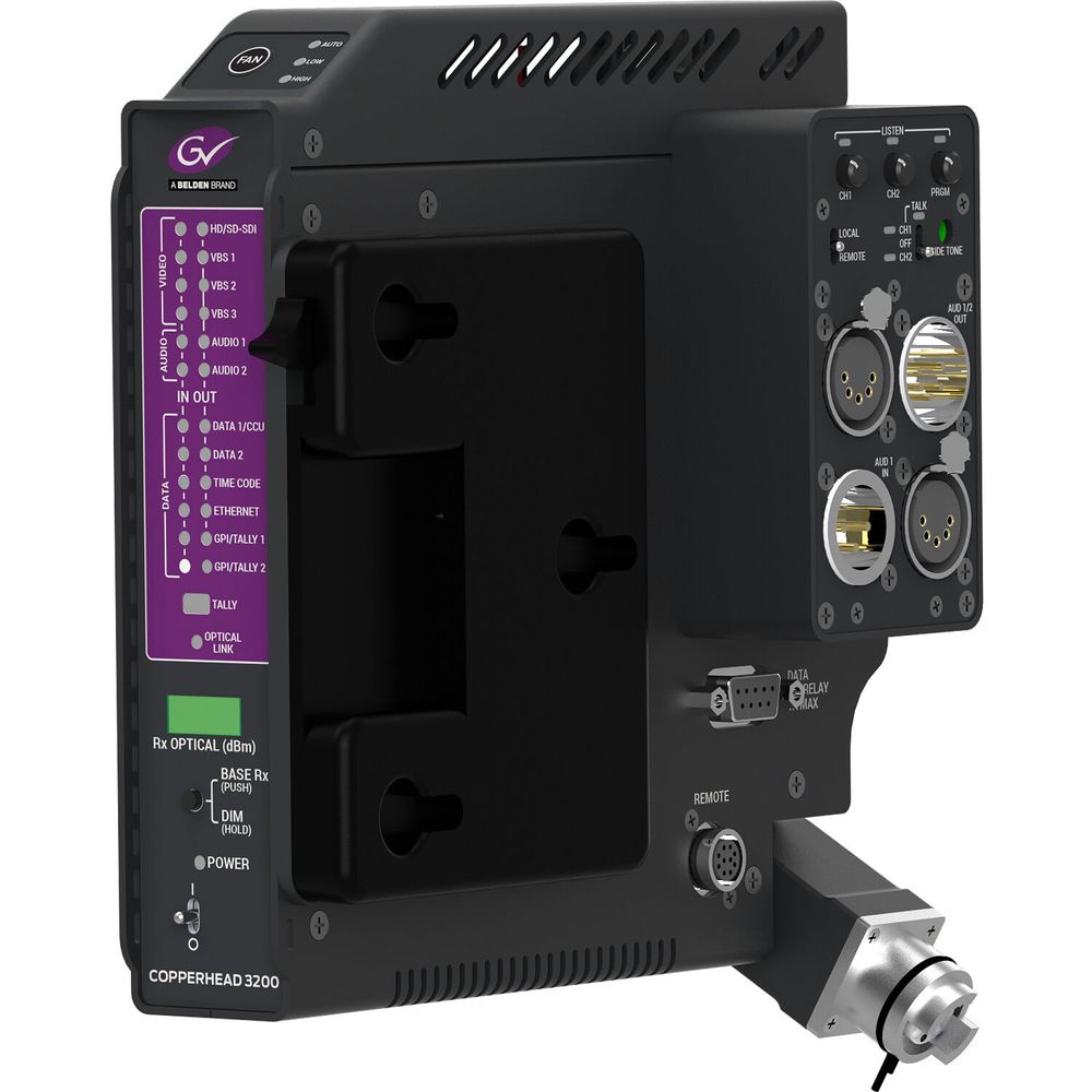 Grass Valley Copperhead G3200 Camera Unit With Smpte 304M Connector And