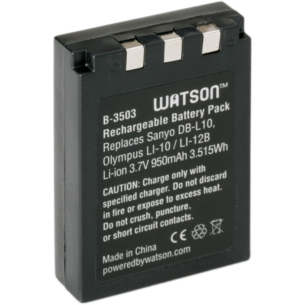 Watson Li 12B Lithium Ion Battery Pack 3 7V 950Mah PlazaVea watson-li-12b-lithium-ion-battery-pack-3-7v-950mah-plazavea
