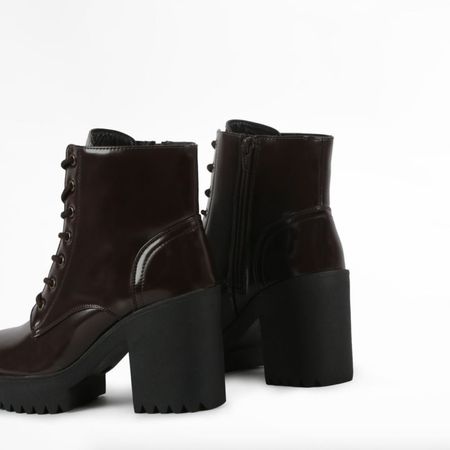 Botines Malabar Mujer Tacoboot2 Guinda | plazaVea - Supermercado