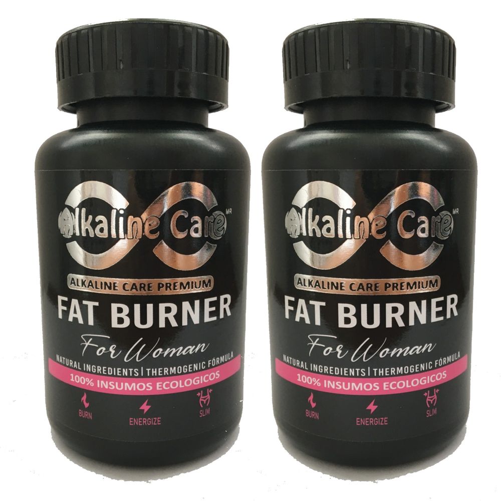 Fat Burner for Woman 100 Capsulas Alkaline Care 2 Frascos plazaVea