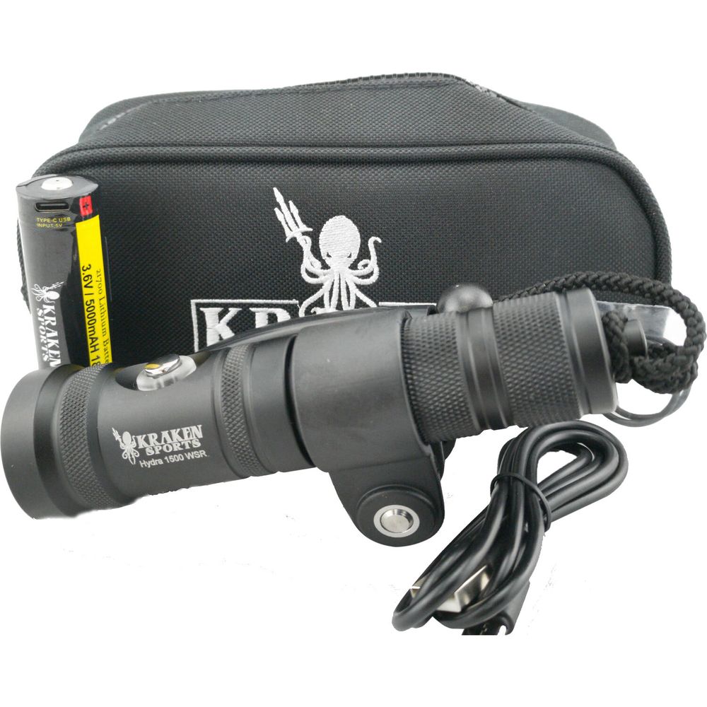 Kraken Sports Hydra 1500+ Wsr Rechargeable Underwater Light plazaVea Supermercado
