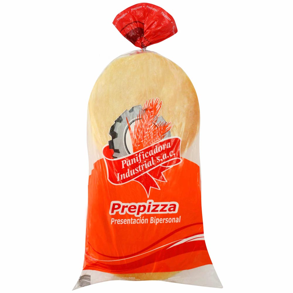 Pre Pizza Bipersonal PANIFICADORA INDUSTRIAL Bolsa 10un