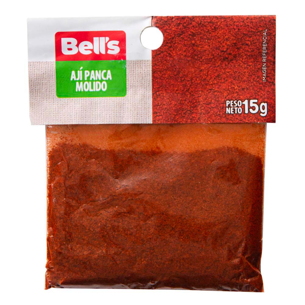 Ají panca BELL'S Molido Sobre 15Gr