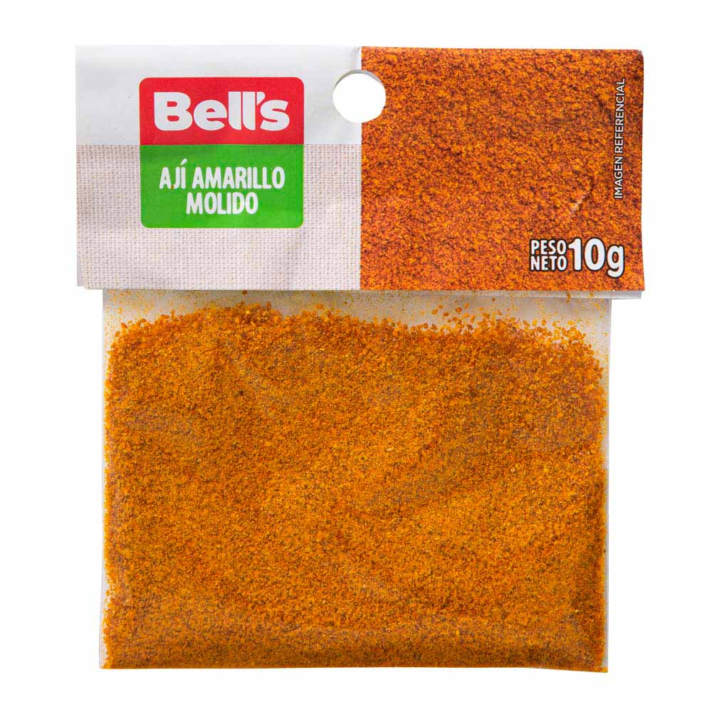 Ají amarillo BELL'S Molido Sobre 10Gr