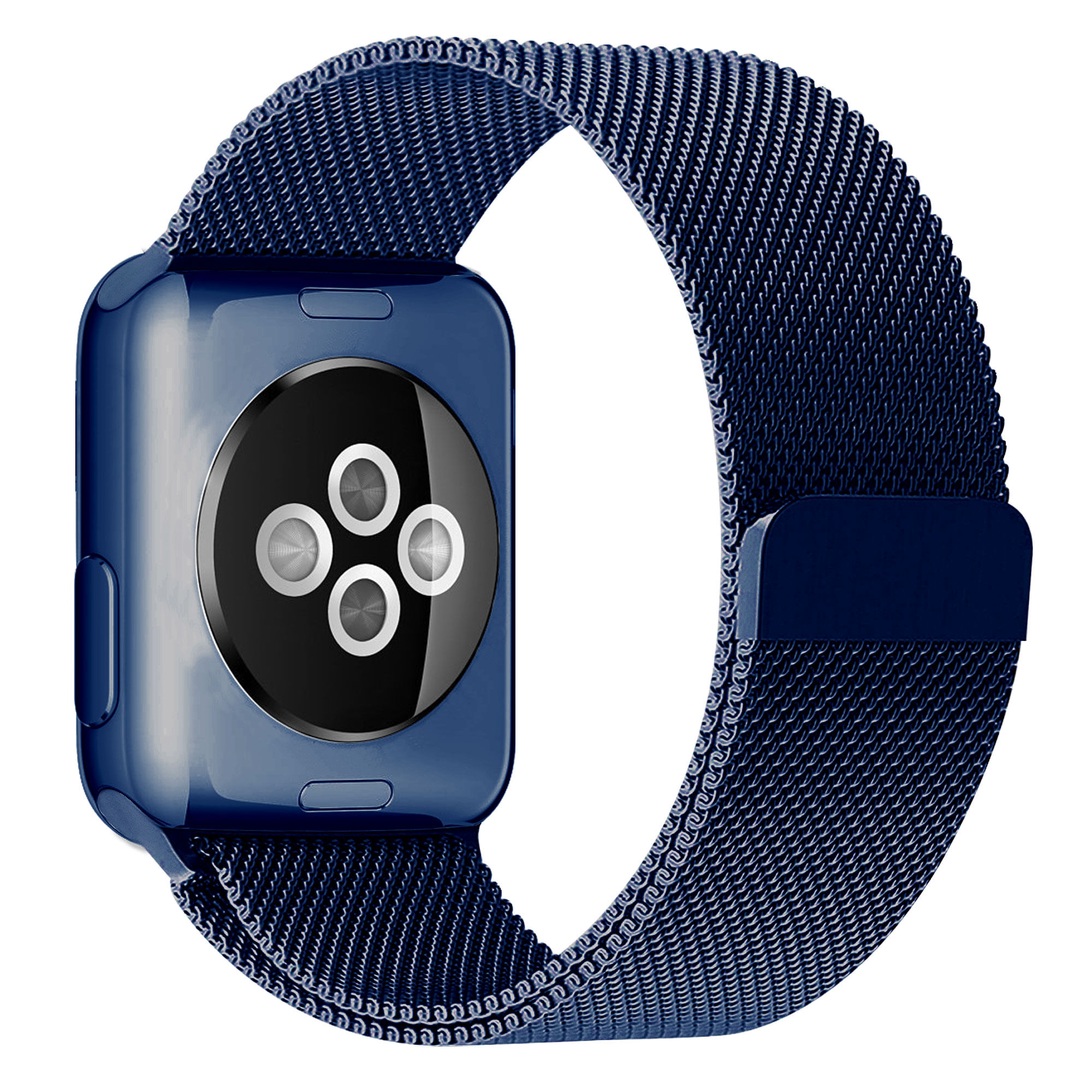 Correa Milanese Imantada Azul 42/44/45 Mm Compatible con Apple watch