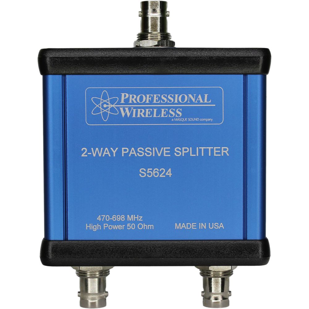 Professional Wireless Systems 3Way Passive Splitter Rf Signal Splitter