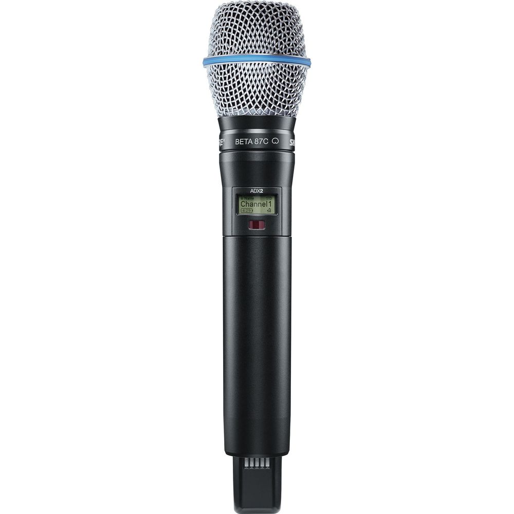 Shure Adx2/B87C Digital Handheld Wireless Microphone Transmitter With