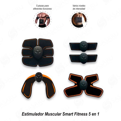 Electroestimulador Muscular Smart Fitness Body 5 En 1. PERUMASSAGE