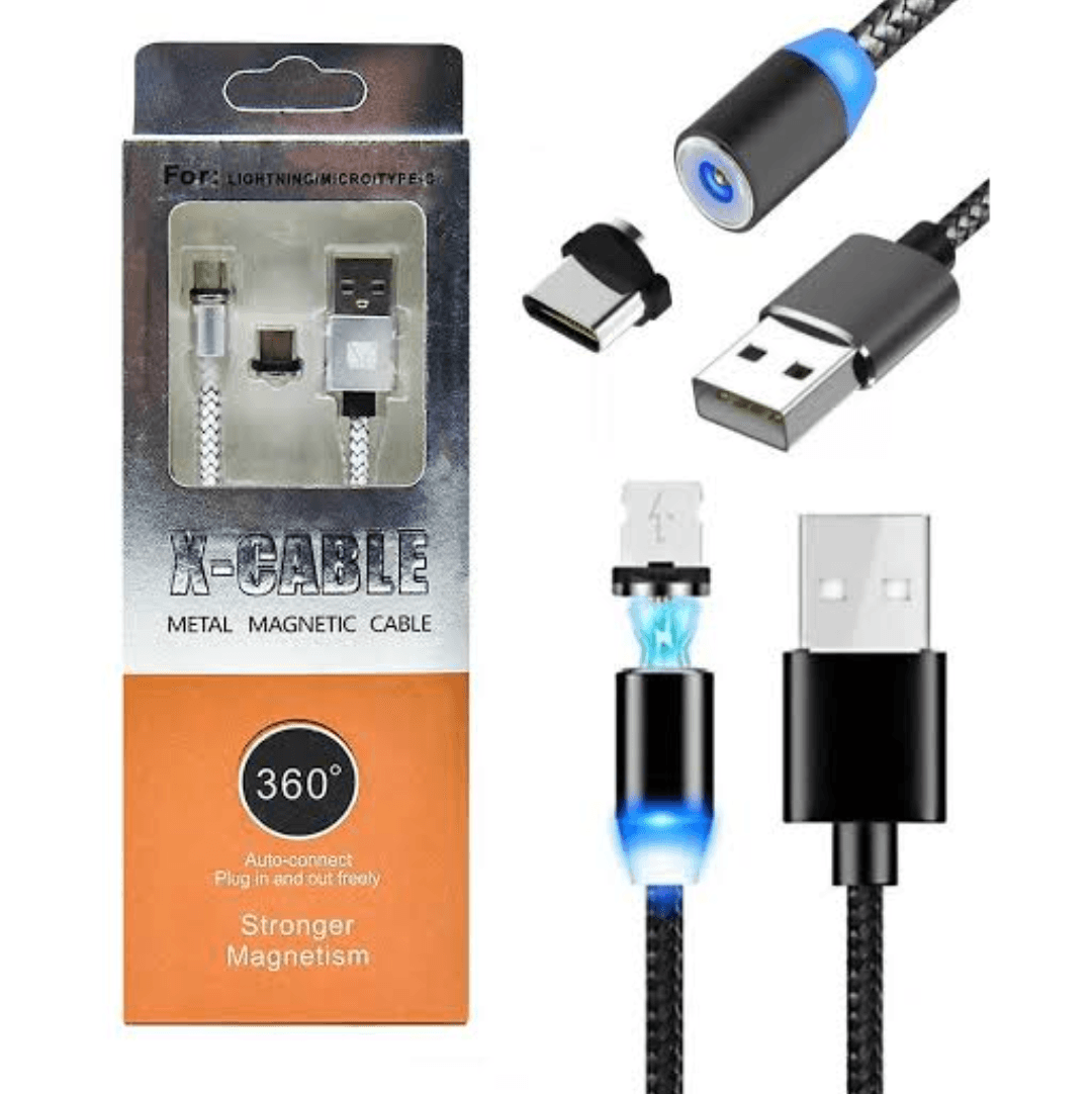 Cable Magnético Doble Función