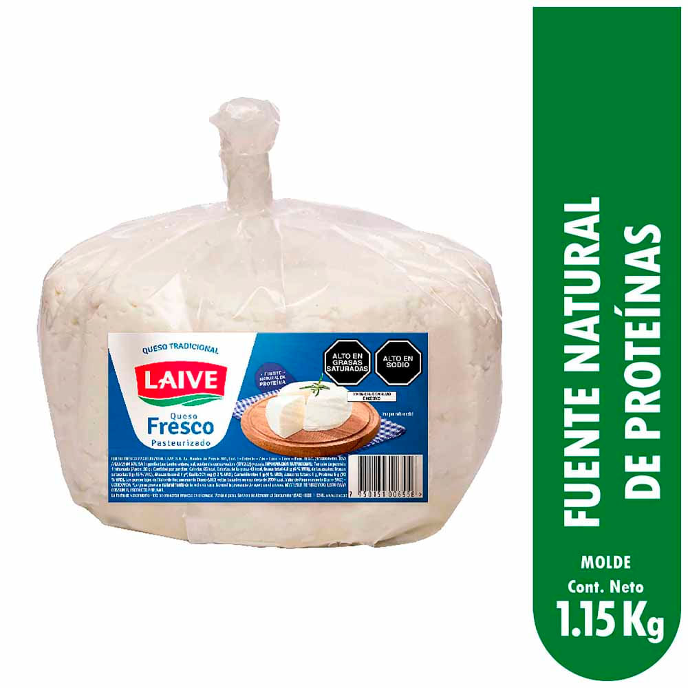 Queso Fresco LAIVE Paquete x Kg
