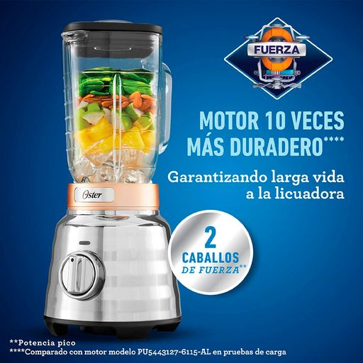 Licuadora 5 velocidades vaso vidrio - Oechsle