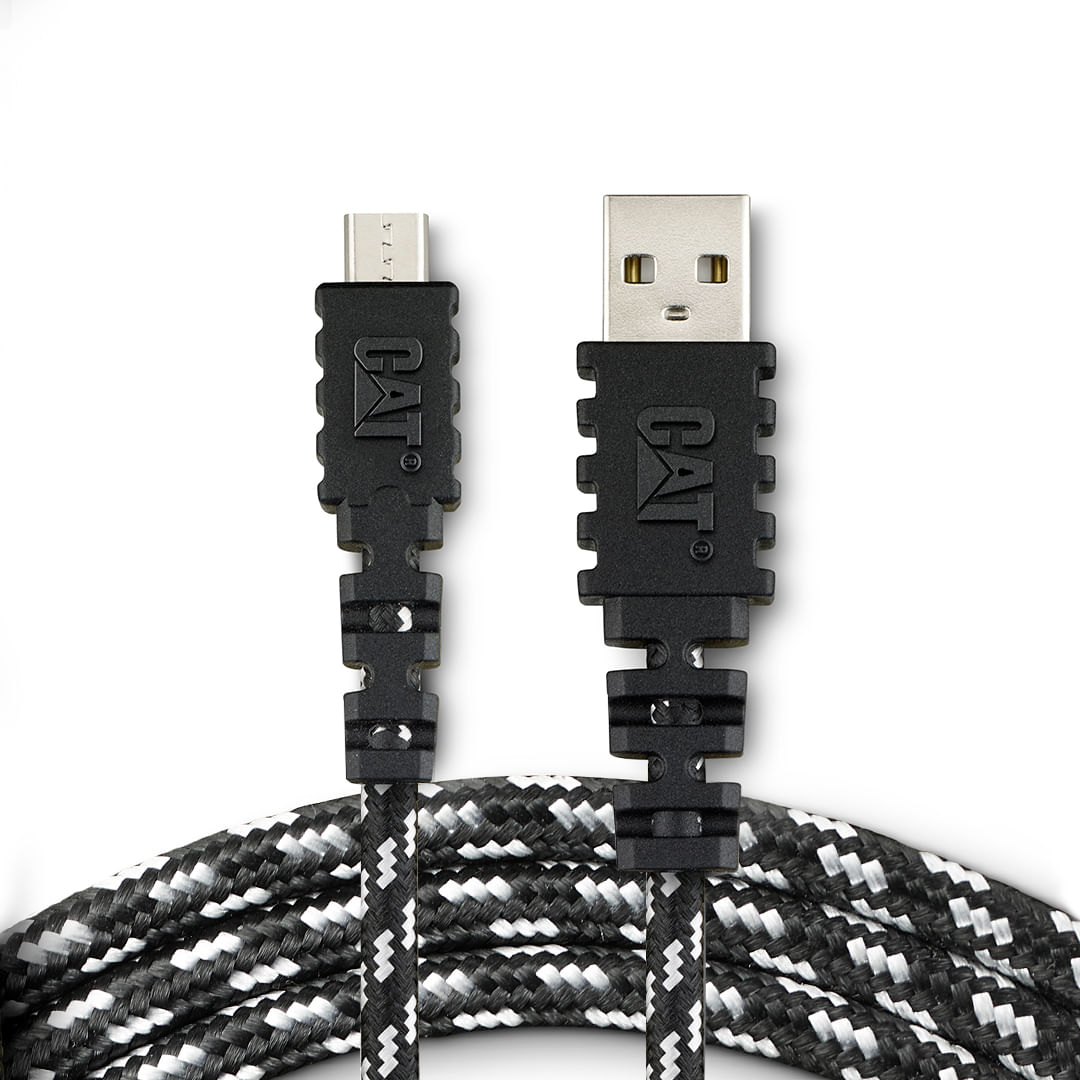 Cable Carga Y Datos CAT Resistente USB-Micro USB 1.8 Metros
