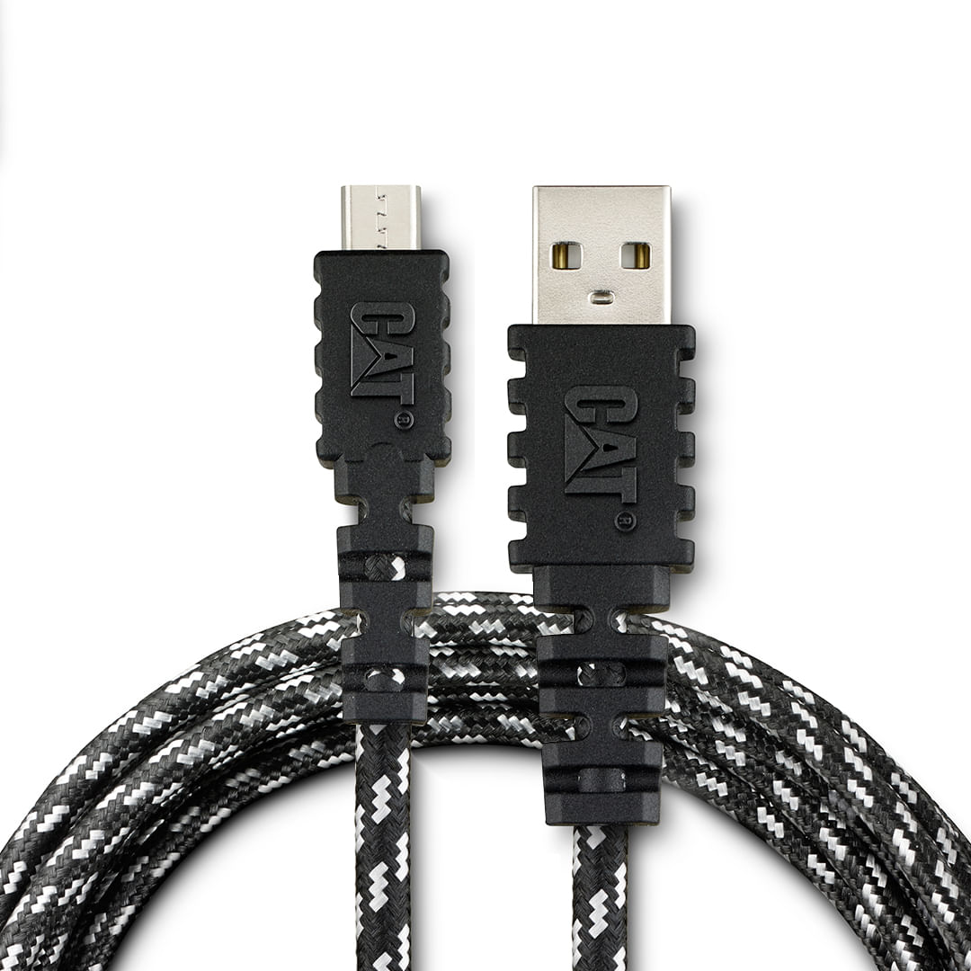 Cable Carga Y Datos CAT Resistente USB-Micro USB 3 Metros
