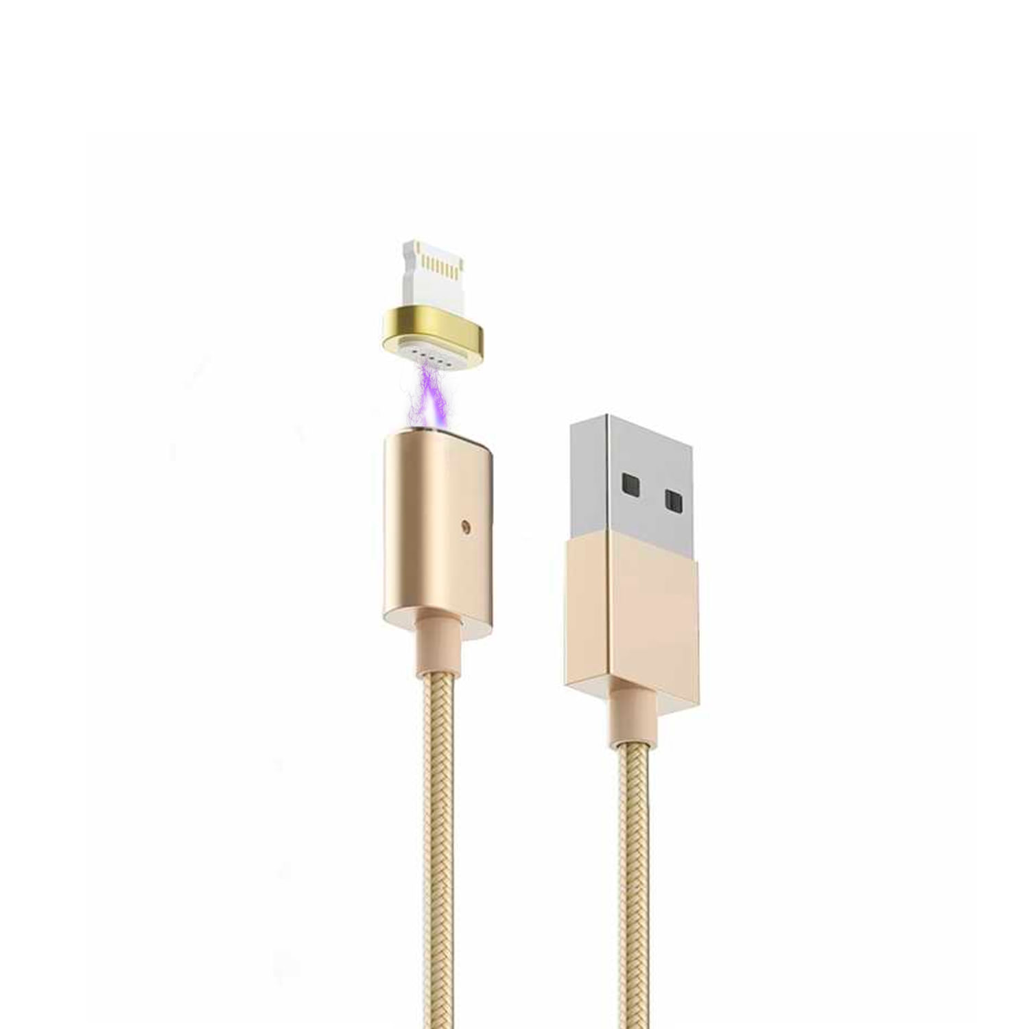 Cable USB Magnético para Smartphone Celular - Gold