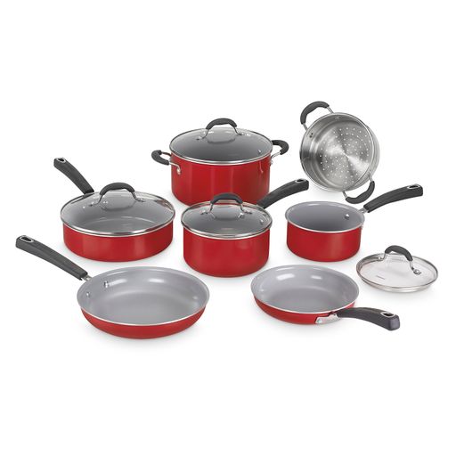 Juego de ollas de acero inoxidable marca CUISINART Disponibles en