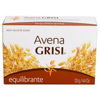 Jabón Natural Equilibrante Avena Grisi - Barra 125 G