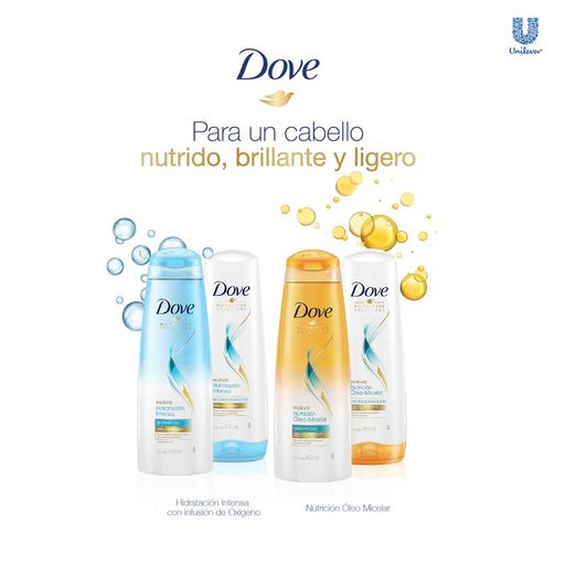 Dove Gel Nutrición Intensa 400ml