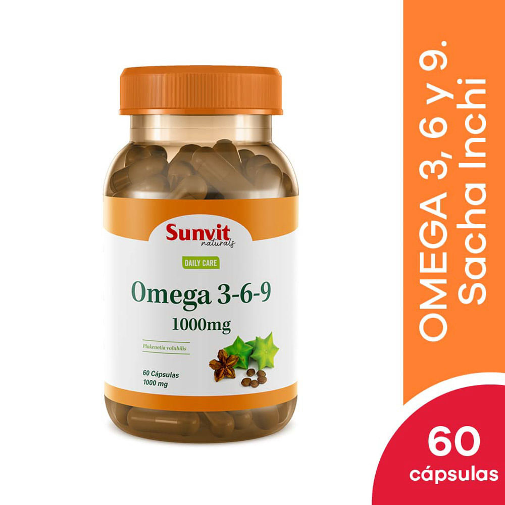 Sunvit Naturals Omega 3 6 y 9 1000MG Cápsulas plazaVea Supermercado