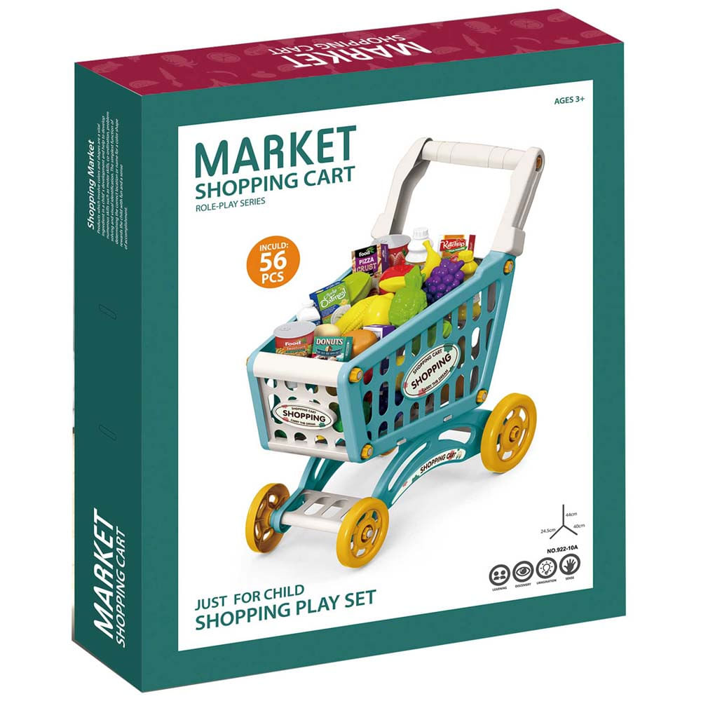 Juguete Carrito de Supermercado BRIGHT 922-10A Verde