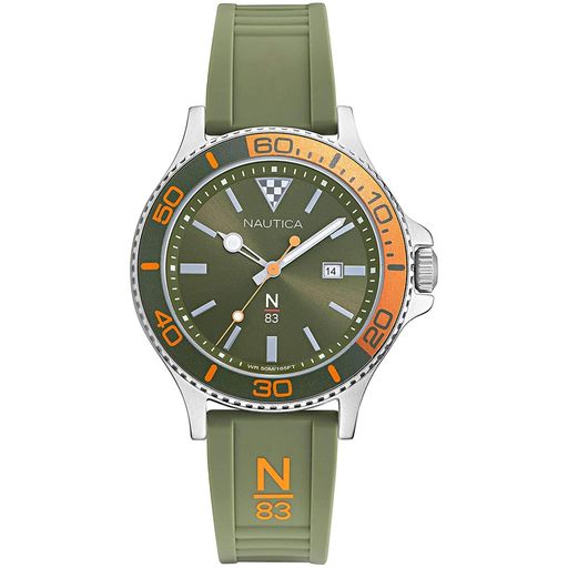 Reloj nautica correa online naranja