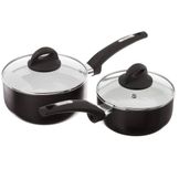 Juego de ollas cuisinart 55 11bk 11 piezas negro