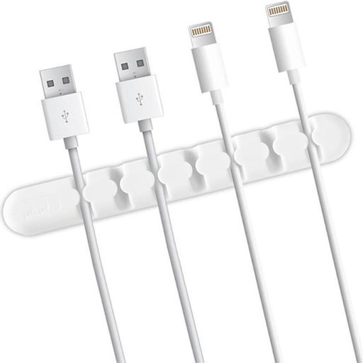 Ripley - ORGANIZADOR DE CABLES LAPTOP CELULAR ORDENADOR BLANCO