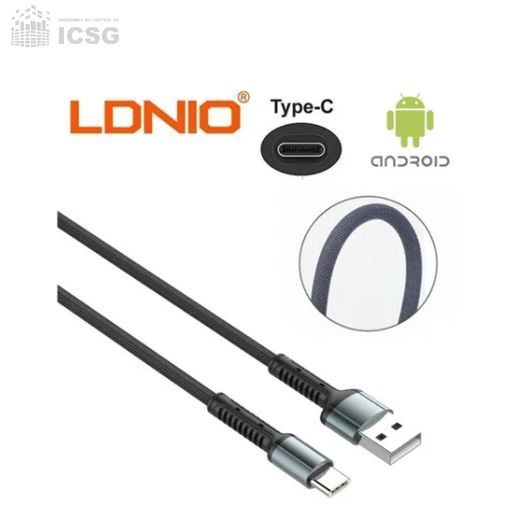 CABLE USB A TIPO C 2 METROS LDNIO LS64C - PERUIMPORTA