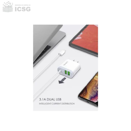 Regleta ldnio con carga rápida + 6 puertos usb GENERICO