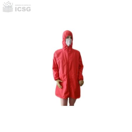 Capa Impermeable Genérica Color Rojo