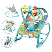 Silla Mecedora Vibradora Musical Rocker Búho