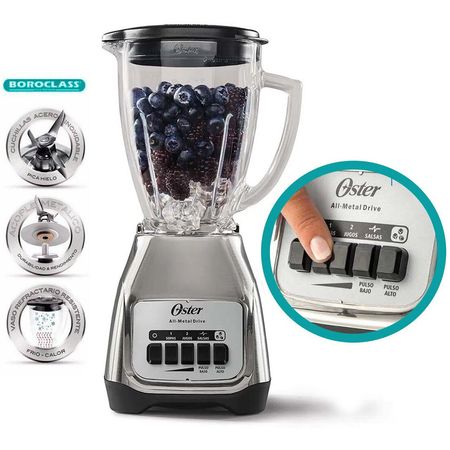 Velocidades Licuadora Oster Pica Hielo Original Blender Mejores