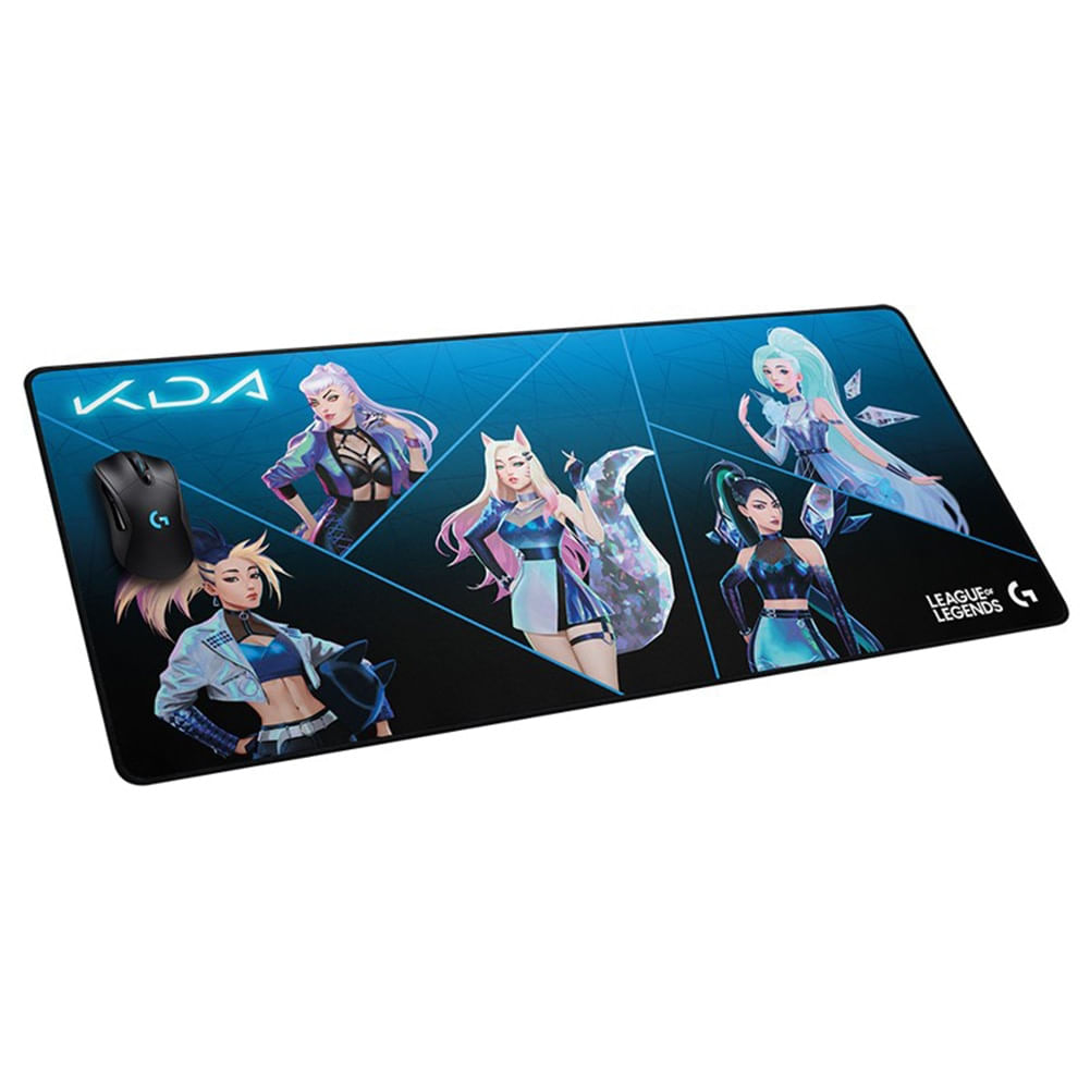 Mouse Pad Logitech G G840 KDA Gaming XL Surface Alta resolución DPI - 943-000456