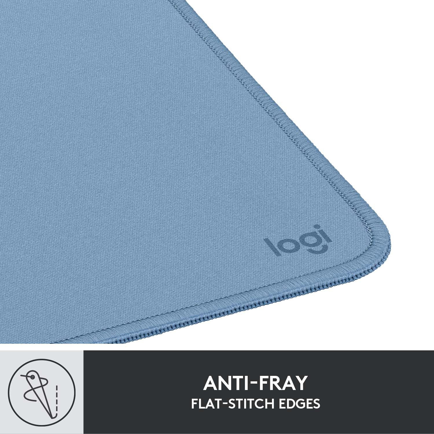 Mouse Pad Logitech Studio Series Antideslizante Azul Gris - 956-000038