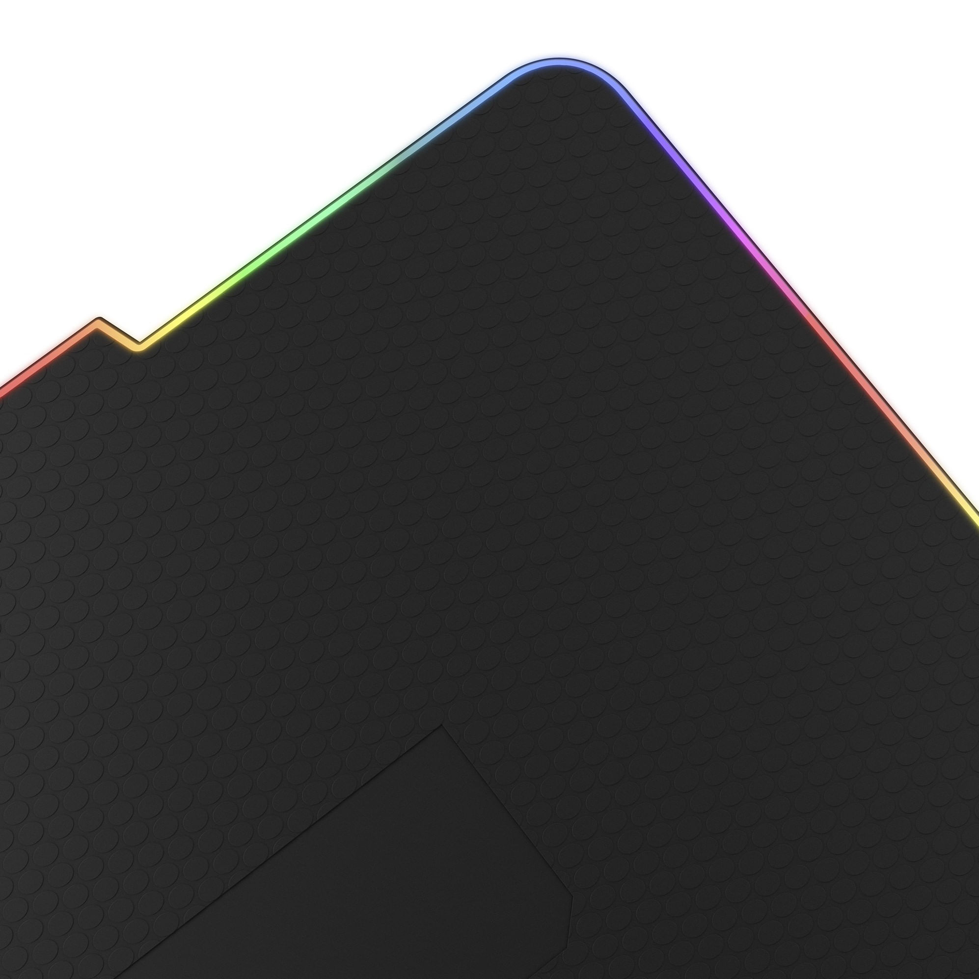 Mouse Pad Gaming Hyperx Fury Ultra RGB 360° iluminación Superficie rígida - HX-MPFU-M