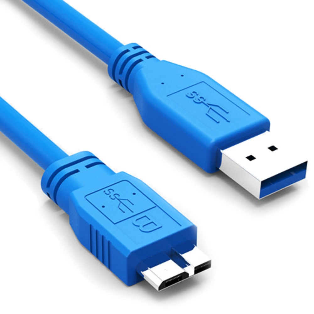 Cable USB 3.0 Tipo C a USB Micro-B 1 Metro Netcom Cable Disco Duro - Promart
