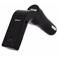 Transmisor Fm Bluetooth para Auto Carg7 Música Radio Negro