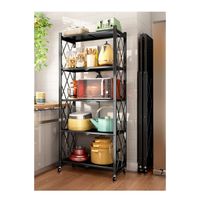 Estante Multiuso Plegable Hogar Cocina 5Niveles