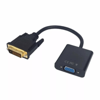 Adaptador Convertidor DVI D a VGA DVI-D a VGA 24 + 1 Conversor