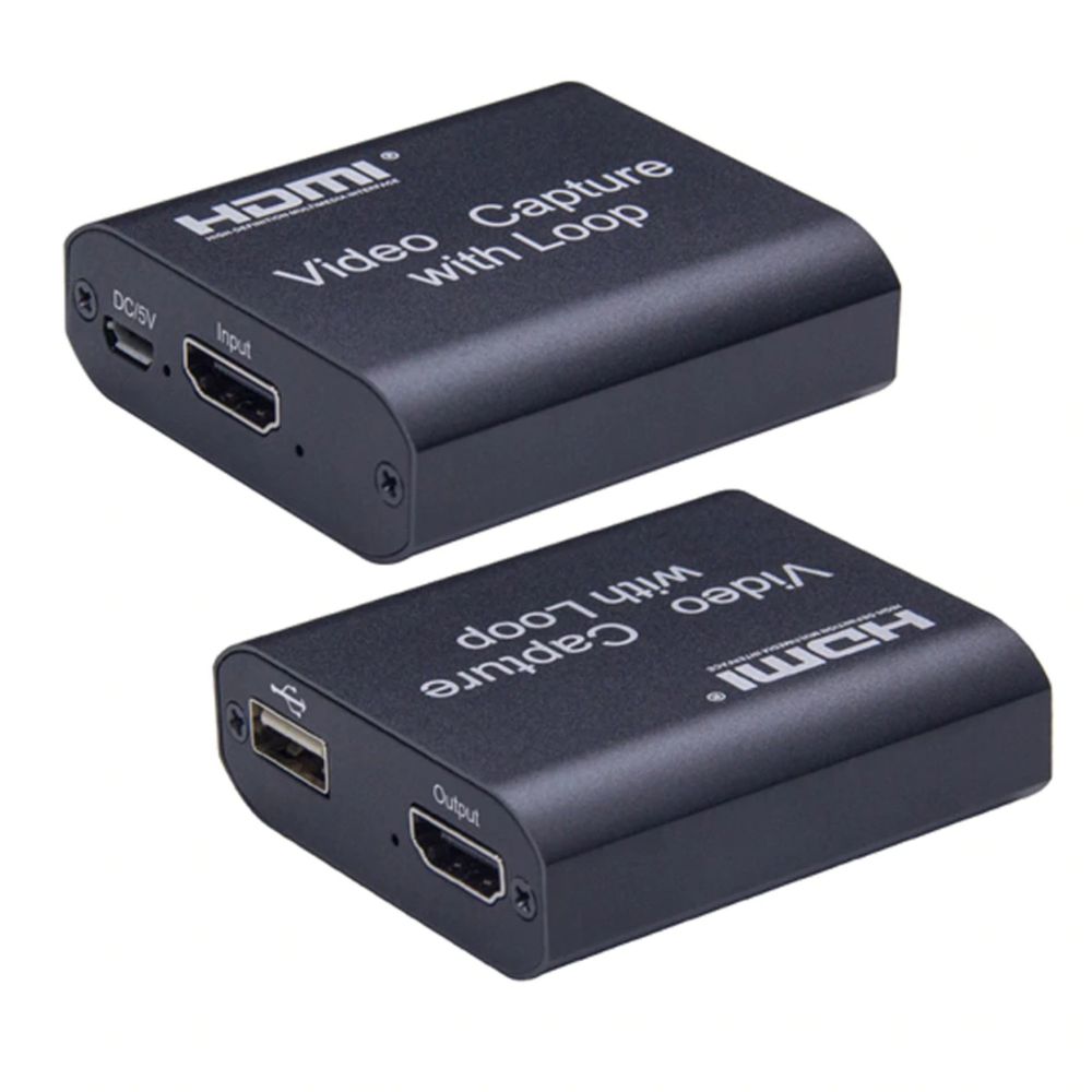 Capturadora De Video Usb 3 0 Hdmi Capture Con Loop Out 4k 2k Plazavea