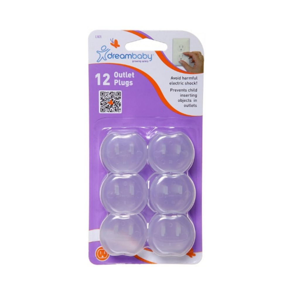 Protector para tomacorriente Dreambaby – Pack de 12