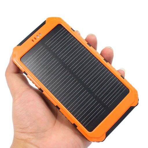 20000mAh Cargador Mini Solar Portatil Para Celular Bateria Externa