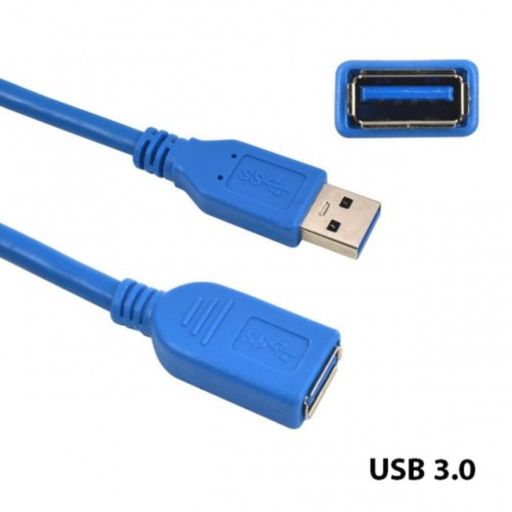 CABLE ALARGADOR Extensión USB 2.0 Macho A USB Hembra Largo 5 metros