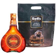 pack-whisky-johnnie-walker-swing-botella-750ml-hielo-cocktail-bells-seleccion-bolsa-1-8kg