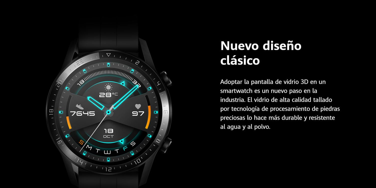 smartwatch huawei gt 2 latona black