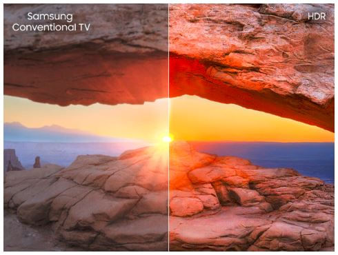 Samsung NU7090 HDR